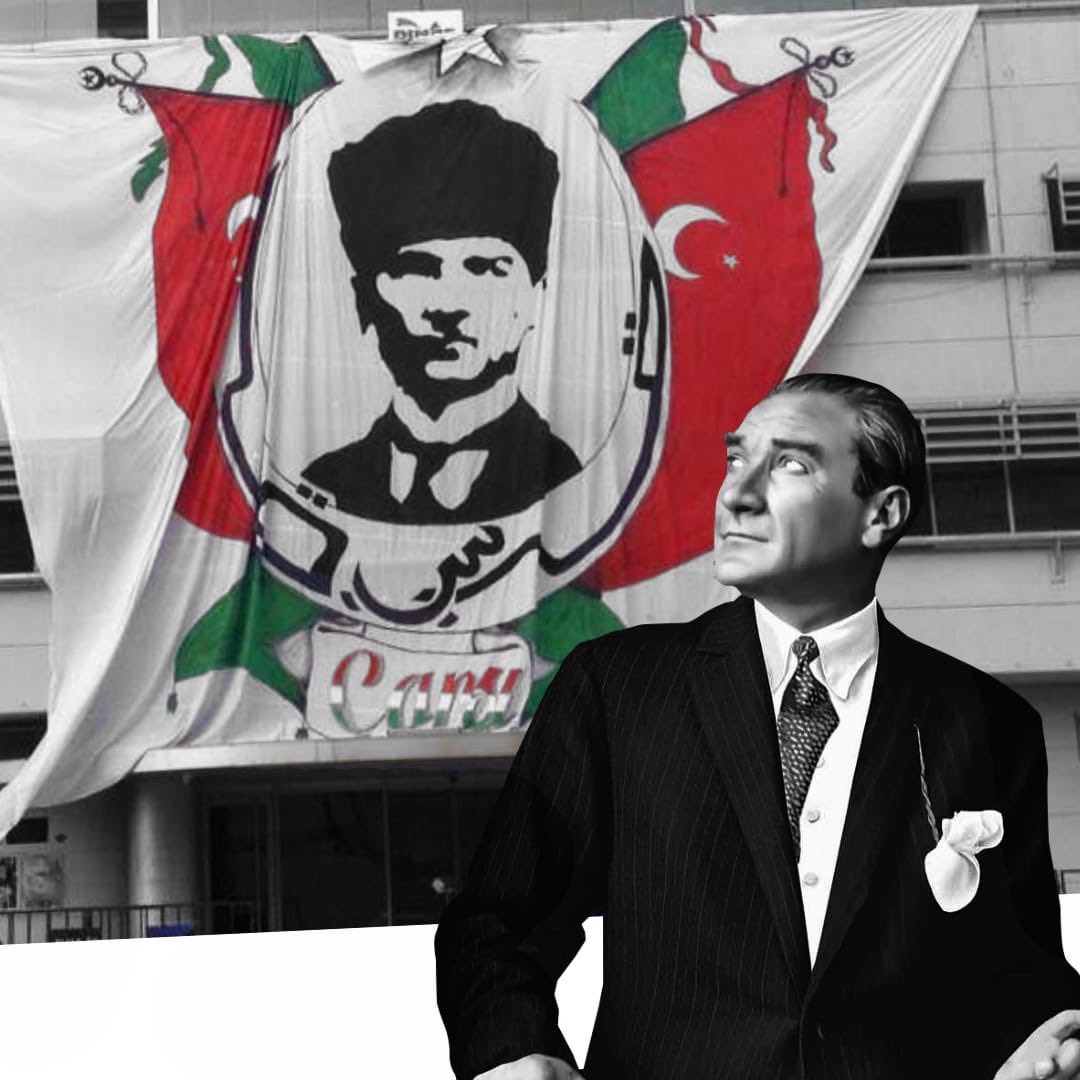 KSKTV's tweet photo. “Büyük ölülere matem gerekmez; fikirlerine bağlılık gerekir.” 

Mustafa Kemal Atatürk

Karşıyaka, senin fikirlerine sonsuza kadar bağlı Yüce Atatürk! #10kasımatamızısaygısevgivehasretleanıyoruz https://t.co/py68xqCVOZ