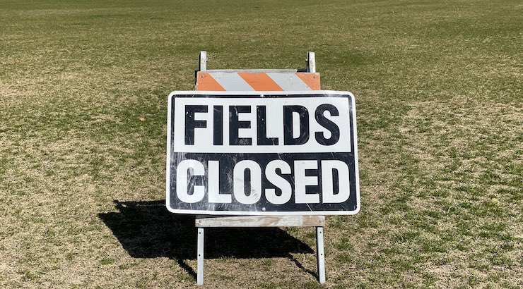 AYSO678's tweet photo. All practice fields remain closed at this time. We will update once fields reopen. https://t.co/KI2VTO6qGT