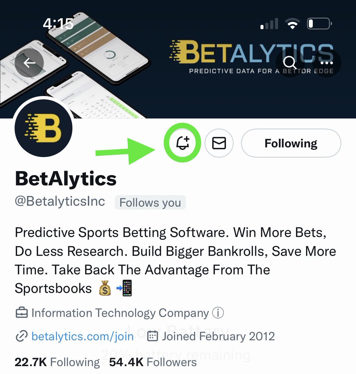 BetalyticsInc's tweet image. Have you turned on our notifications?

Make sure you do so you don’t miss our daily free data, trends, and best bets! 💰📲

Your bankroll will thank you later 😉