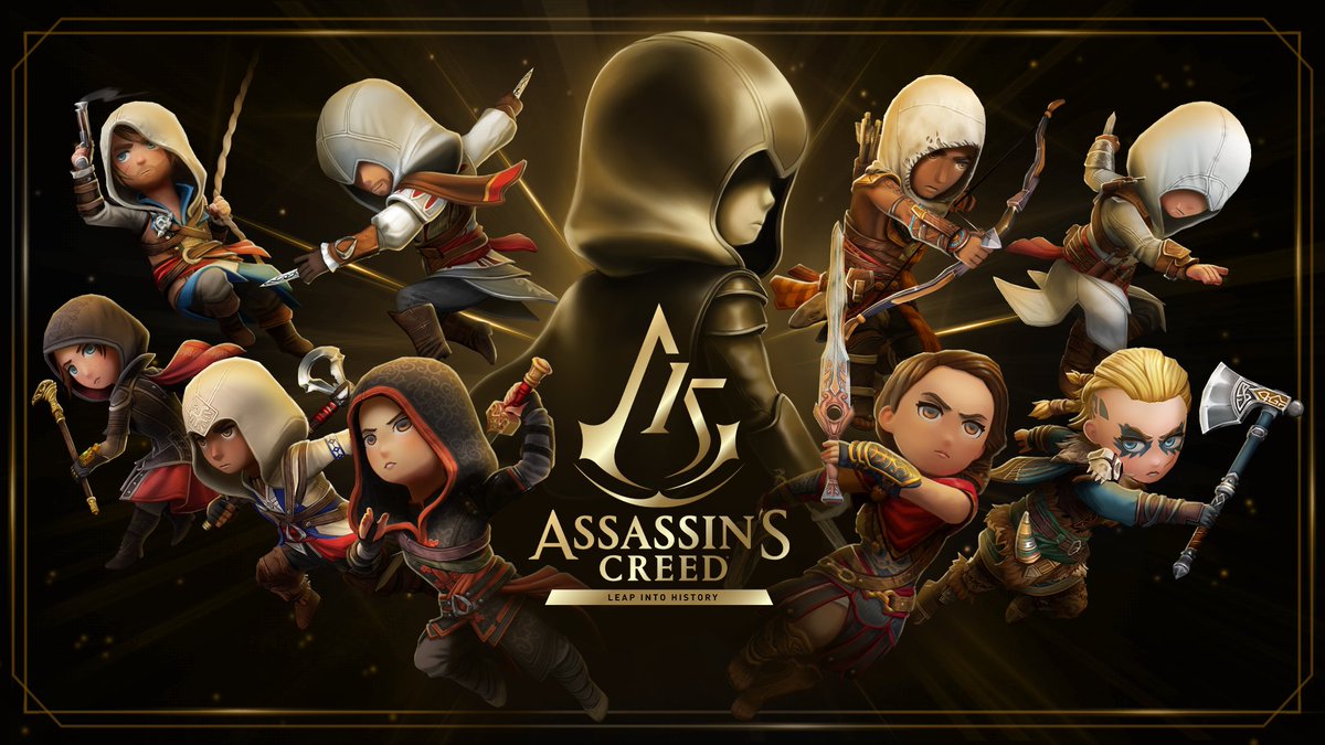 Join us as we celebrate 15 years of Assassin's Creed and the 4th anniversary of ACR!

This month, we will have a new update, special in-game offers, and prizes to be won over on our Discord server.

Thank YOU, our players, for being a part of this amazing community! #AC15
