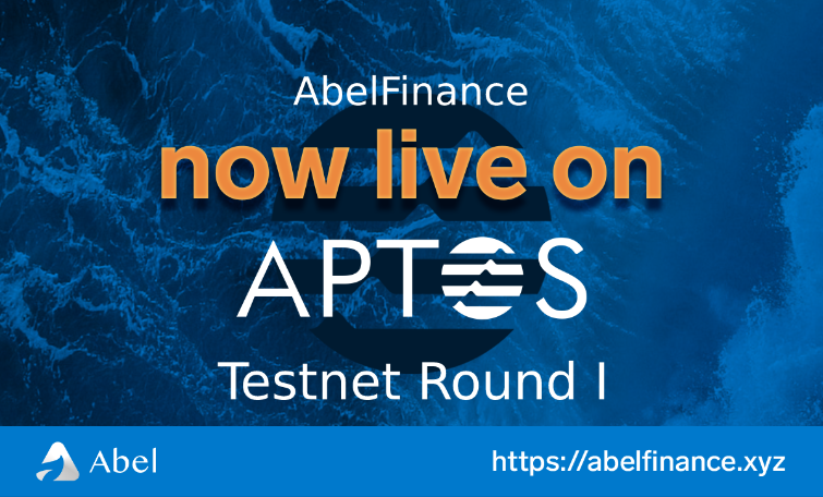 abelfinance's tweet photo. 🌱​ABEL Finance - Testnet Round I 
You can now access to get Whitelisted on @crew3xyz 

Join Whitelist👉
🌈 Crew3 Questboard https://t.co/Qp90yOxRF8
☕ Discord https://t.co/1IQpkZaVdo

Rewards
📜​200 ABELIST role (Whitelist)

Testnet Guide
https://t.co/wnde1tsJbf

#AptosEcosystem https://t.co/zkLqmjyfDM