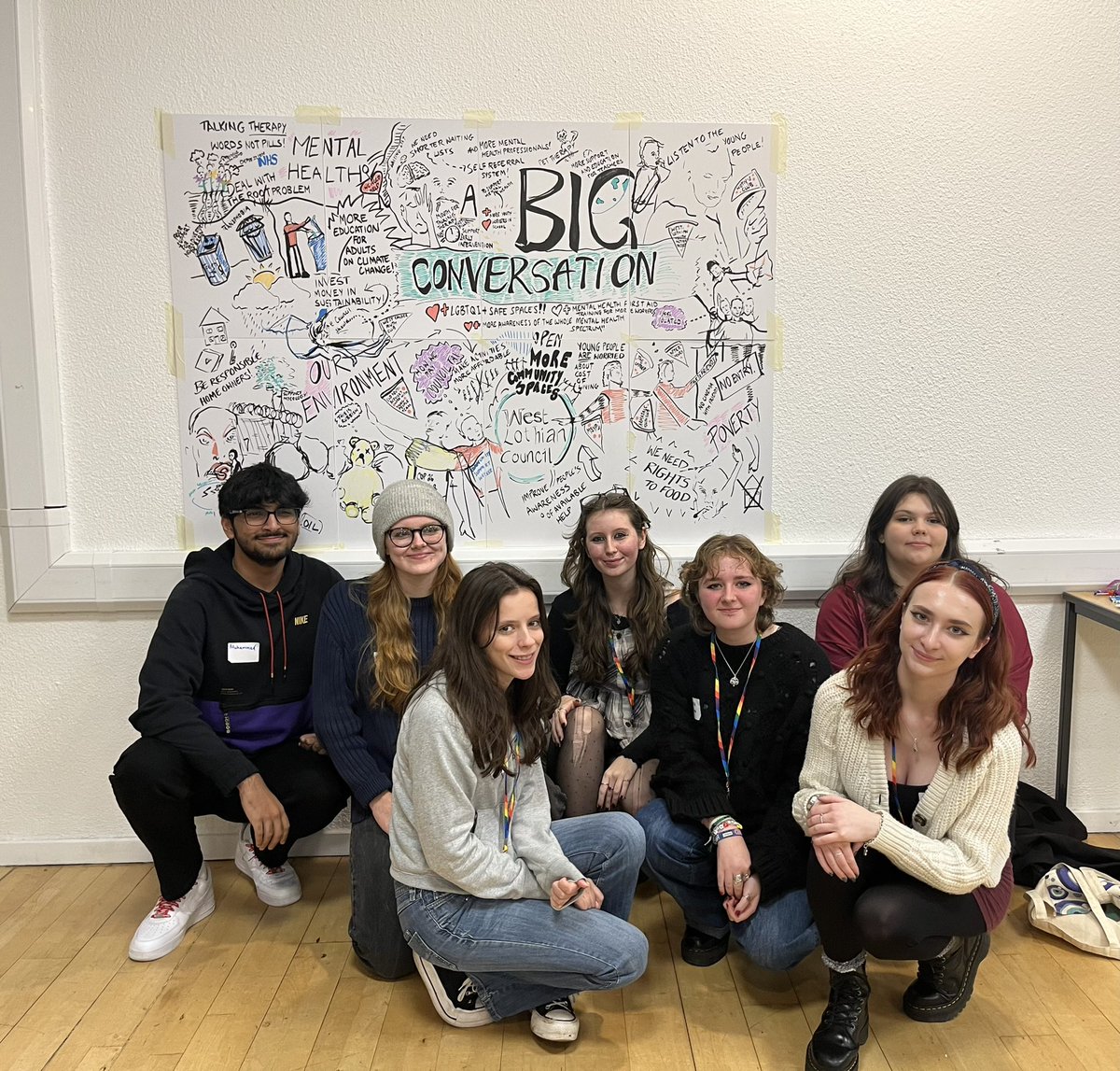 Very informative night doing consultation work with <a href="/CLDyouthWL/">West Lothian CLD Youth Services</a> - great to hear other young people’s perspectives on issues that matter most to them in West Lothian and for them to have the chance to feed back to elected members!