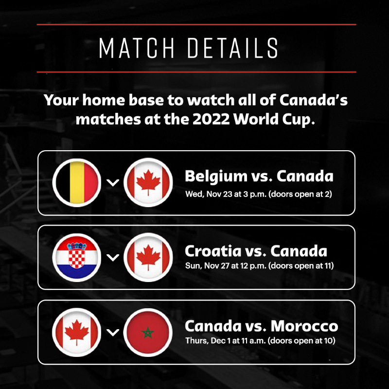 HFXWanderersFC's tweet photo. 🌊 VIEWING PARTIES 📺

Join us at @HFXSports and cheer on Canada during each of their matches ⚽🍁

Space is limited, but you can reserve a table for your group in advance with a donation, all proceeds go to @UWHalifax &amp; Extra-Time Society!

More details at the link below 🔽🔽🔽