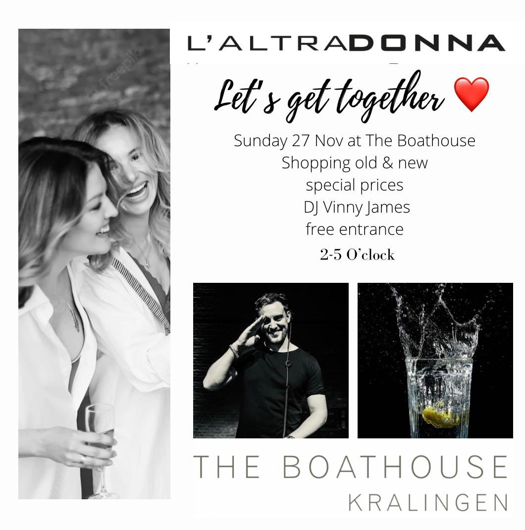 Zondag 27 november LET’S GET TOGETHER  #fashion #rotterdam #rotterdamfashion #dj #music #shoppingqueen #love #theboathousekralingen #hillegersberg