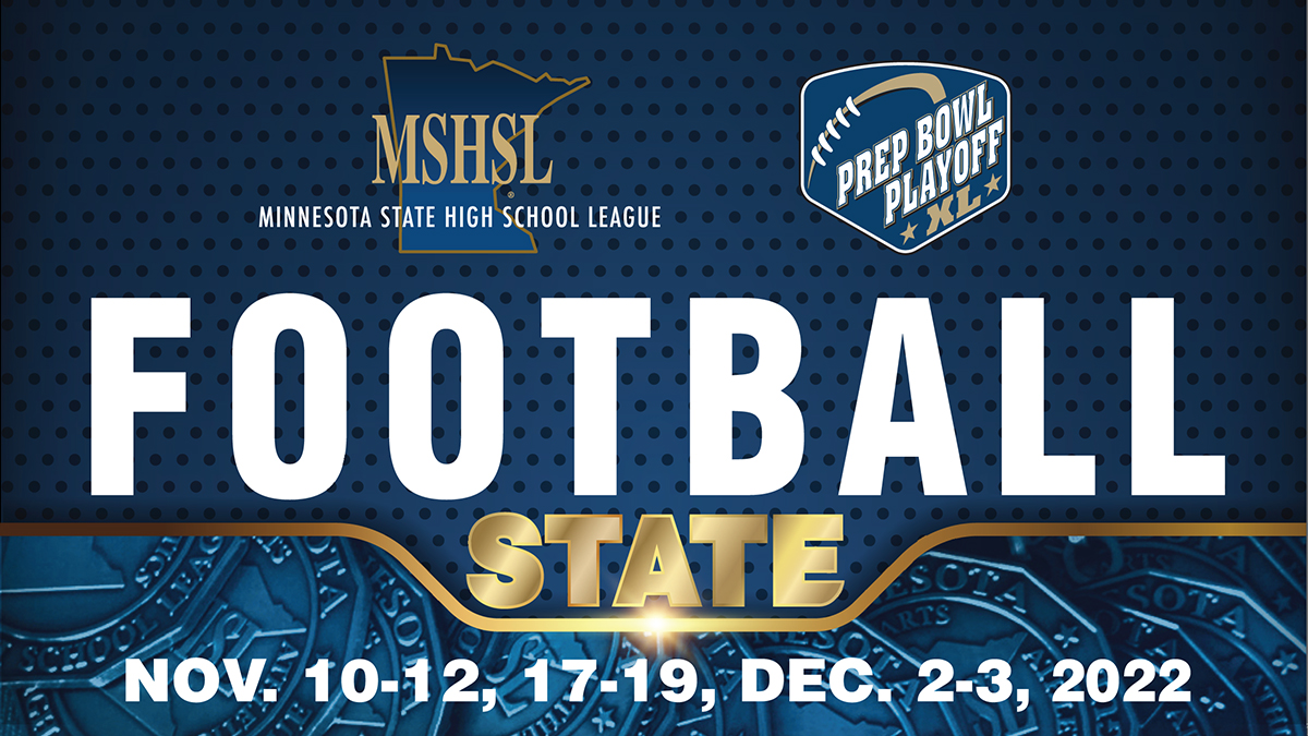 MSHSL's tweet photo. The #mshsl 2022 State Football Quarterfinal Tournament Program is now available.  

Programs are not available onsite. 

View, print, or bookmark the program for easy access: https://t.co/LRjhkx6YDm

@MSHSLjohn https://t.co/Nx9UF02aq5