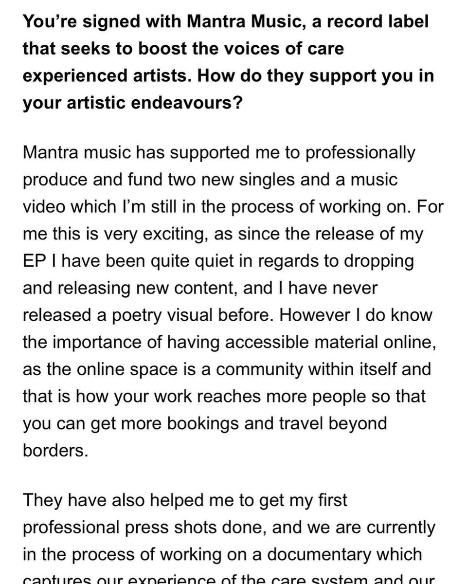 Ric Flo State (@ricflomusic) on Twitter photo Check out this new interview with the inspiring <a href="/DialecticDee/">Dialectic Dee</a> <a href="/voicemaguk/">Voice Magazine</a>
where she talks about her Ep, creative process and how her experience with the care system has influenced her art. 💫💫💫 #cep Check out this new interview with the inspiring <a href="/DialecticDee/">Dialectic Dee</a> <a href="/voicemaguk/">Voice Magazine</a>
where she talks about her Ep, creative process and how her experience with the care system has influenced her art. 💫💫💫 #cep
