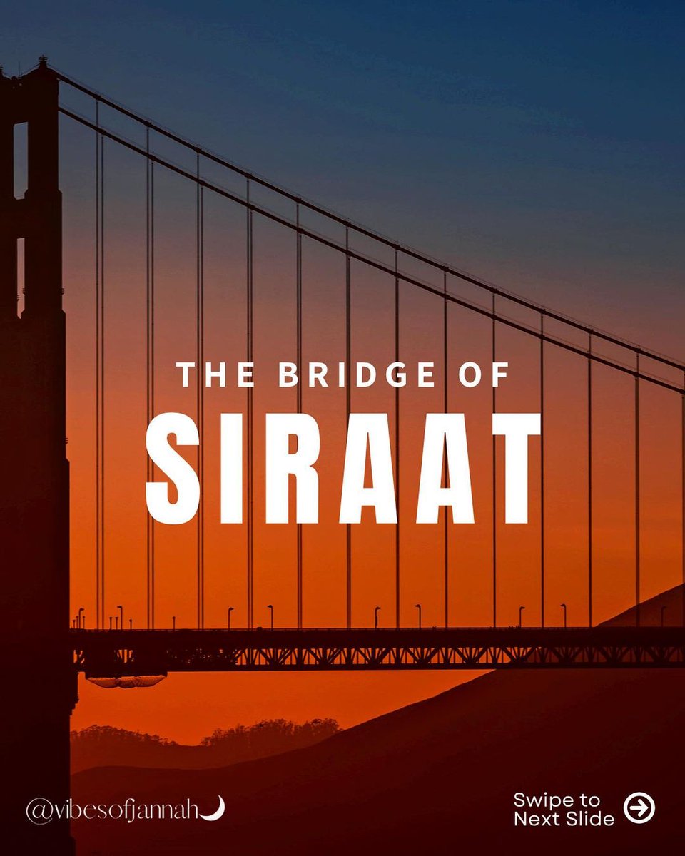 Idris On Twitter About The Bridge Of Siraat 