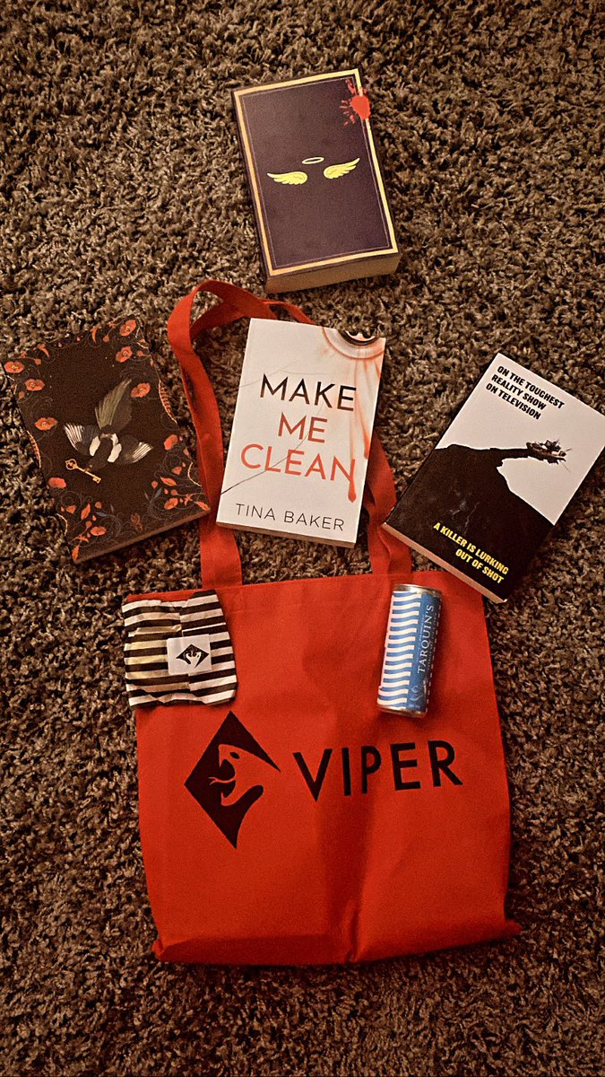 Paradi5eLibrary's tweet photo. Finally unpacked my bag of goodies from #ViperSpring23 and they’re so pretty! I already had a copy of #AlpertonAngels (did I mention I loved it?), but the lovely Janice signed it for me. Now to jump into #Fyneshade 👀 

Thanks again for a lovely evening @ViperBooks https://t.co/gq4ORXODSL