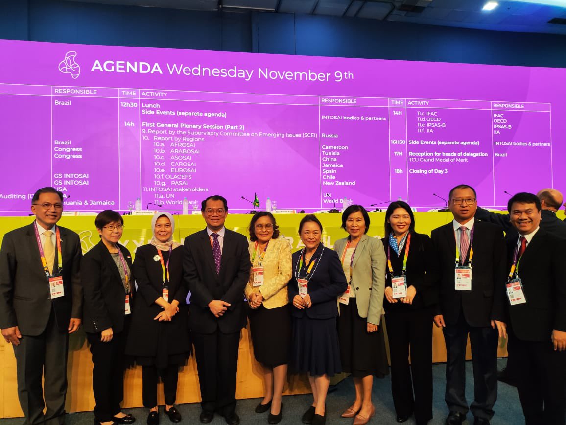 ASEANSAI meet up in XXIV INCOSAI Brazil, 2022