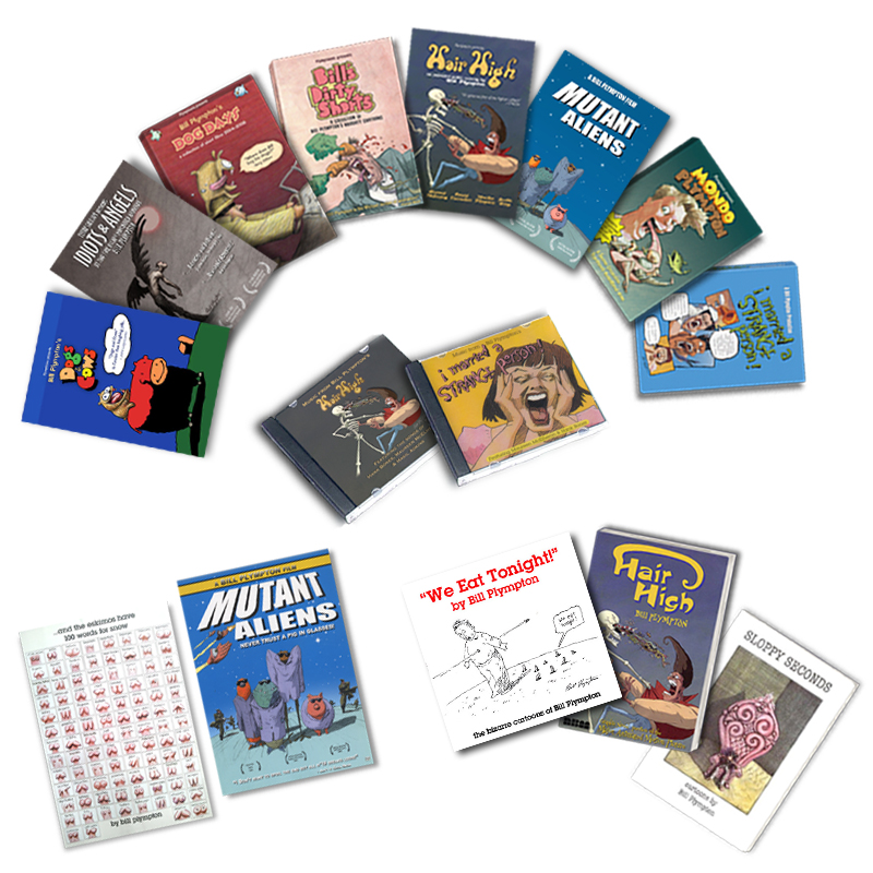 Bill Plympton on Twitter "Holiday gift ideas from Plympton studio we