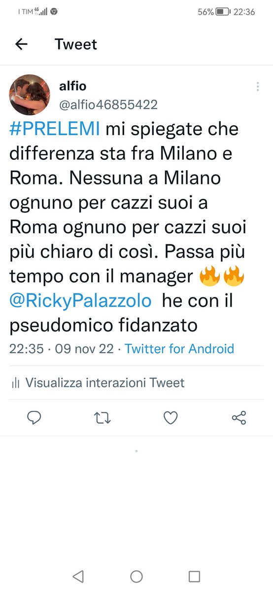 alfio46855422's tweet photo. #PRELEMI @RickyPalazzolo https://t.co/mgTQQoYokU