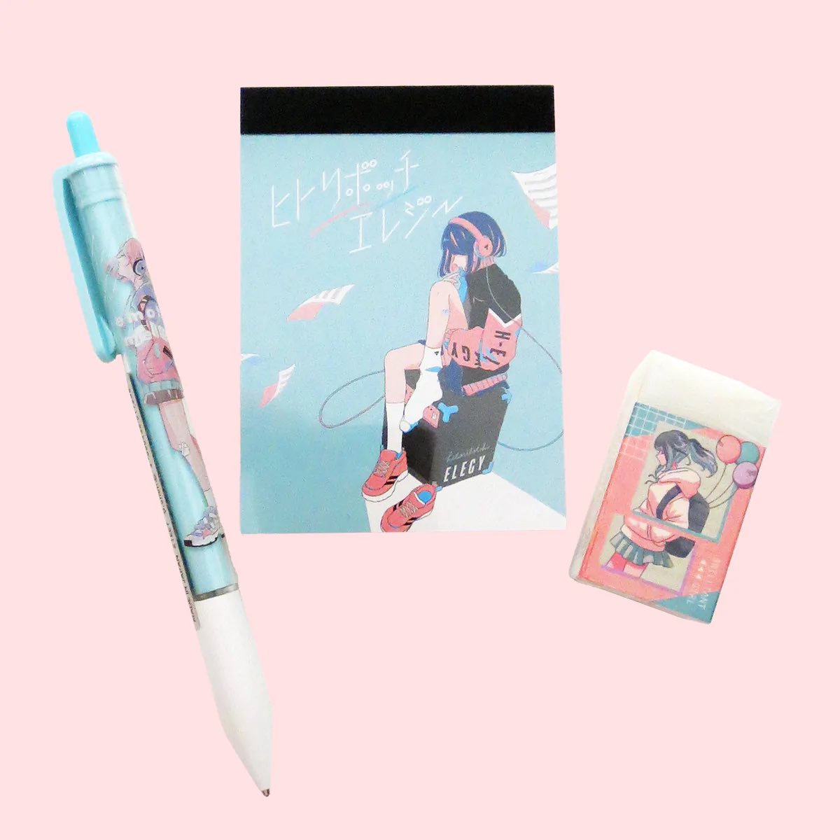 I finally got all these stationery sets up on the shop! They make a really cute small gift. There are 5 different sets, as well as a few loose notepads and erasers.