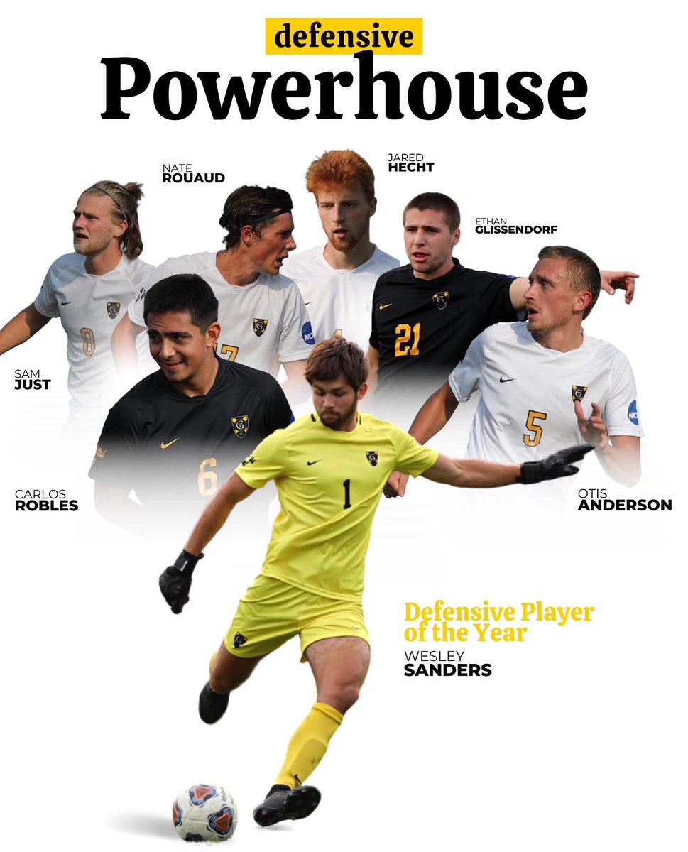 gustiemsoccer's tweet photo. MIAC Defensive MVP @Wesley_sanders1 🫡. #1 in the country for shutouts heading into the post-season. 8 MIAC shutouts 🤯 &amp; 11 in total. Congrats to Wes &amp; the group commitment to defensive concepts. 

#GoGusties 👑👑👑 https://t.co/yRsPMSI3ll