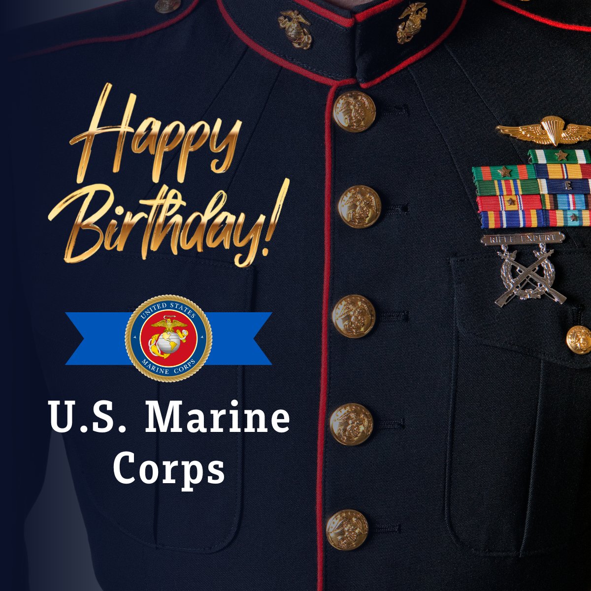 The U.S. Marine Corps was founded this day in 1775, and the men and women who serve continue to be shining examples of courage and commitment. Happy Birthday to the Marine Corps and thank you to all who serve!