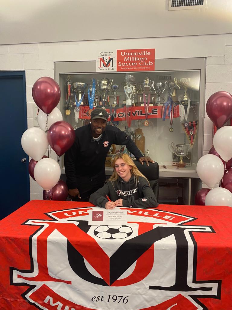 u_msc's tweet photo. We're very proud to announce that Abigail Gerretsen @ag14_soccer from our League One Reserves has committed to @ncaa D1 @SIU_Soccer . We are looking forward to seeing her succeed in the next phase of her journey on and off the pitch! https://t.co/8t4pKYoziJ