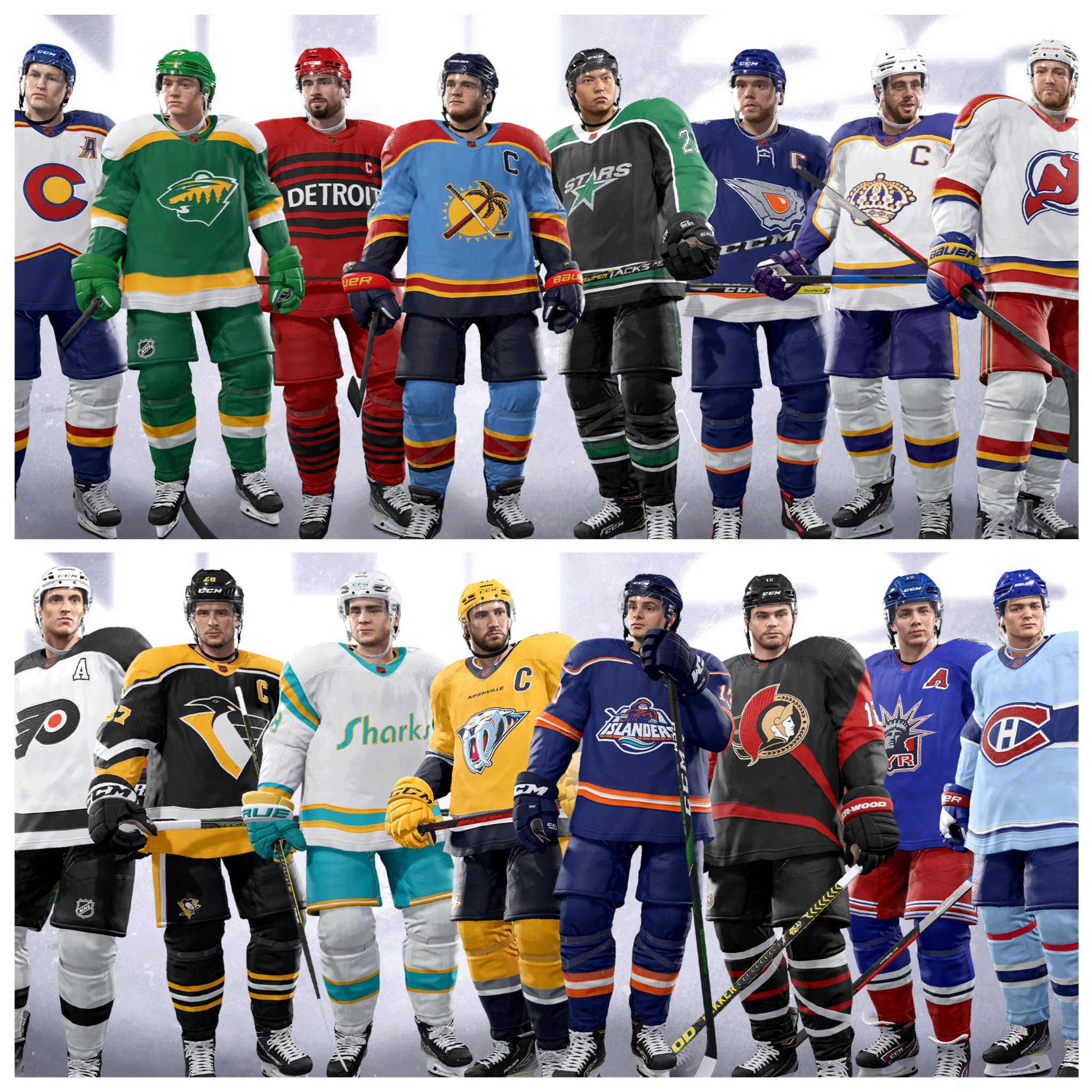 NHL on Twitter: Now that you've seen them all Which #ReverseRetro  jersey by @adidashockey is your favorite?  / X