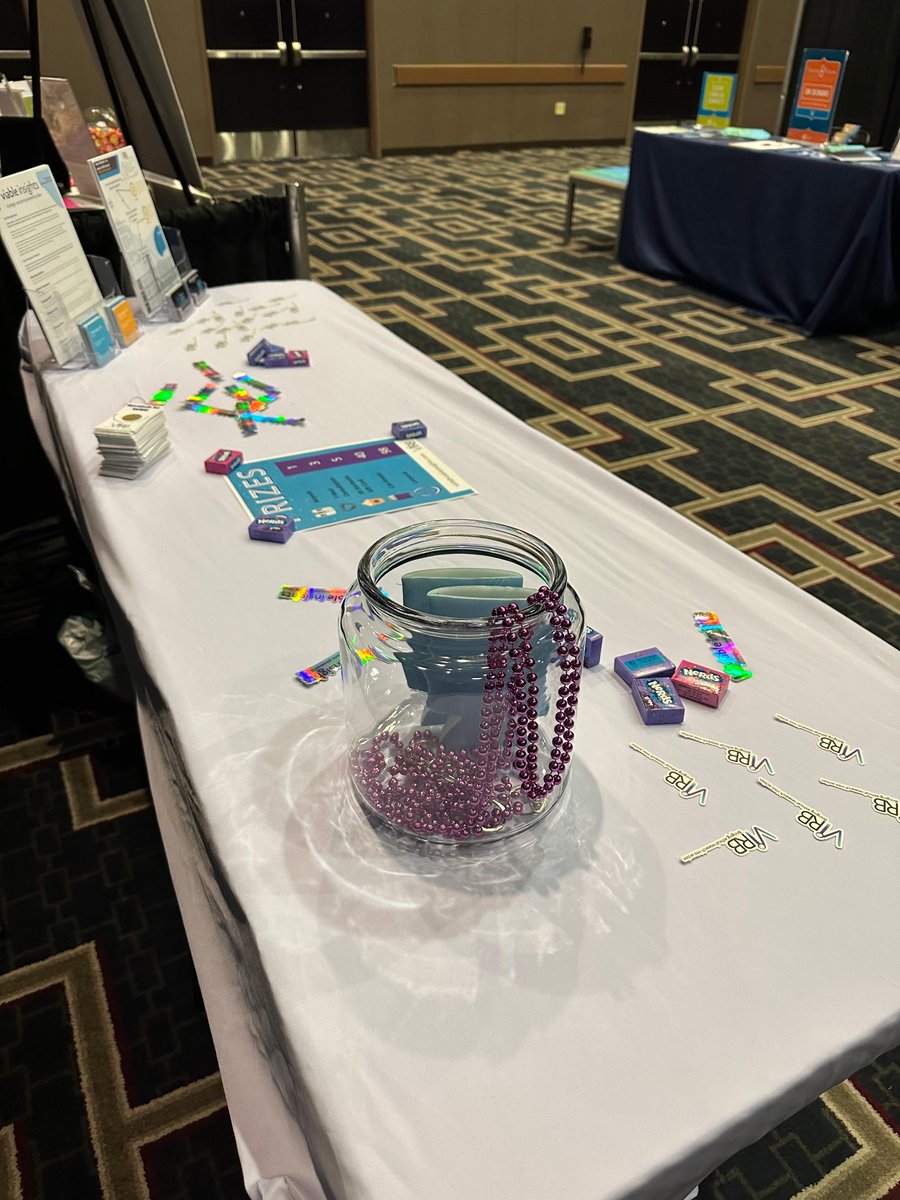What a great day at AEA!
Thank you <a href="/TiffanyTovey/">Tiffany T </a>, <a href="/TrilbySmith/">Trilby Smith</a>, and <a href="/LearnWithDana/">Dana Jayne Linnell</a> for stopping by!

 Didn't have the chance to stop by today? Find us tomorrow at booth 303.

#Eval22  #VIRB #BetterIRB #Viableinsights #AEA