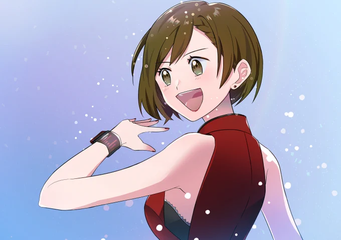 ろくさんの楽しく歌っているMEIKOさん!とっても素敵な表情ですね!楽しさが伝わってきます…!(*'ω`*)【】 #piapro #MEIKO 