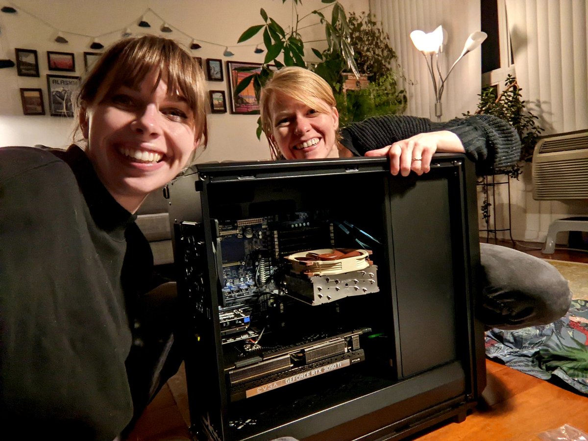 A first and a last:

This week I built my first PC and wrapped up thousands of hours of experiments at APS with my last beamtime!