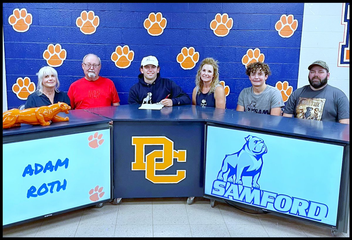 ⚾️Dickson County’s Adam Roth signs with Samford.