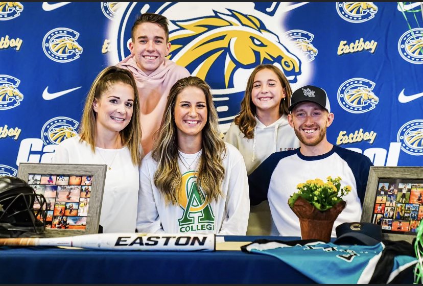 CCHS Softball Booster Club (@cchssoftballbc) on Twitter photo Congratulations to Casteel Colt, Kadyn Venson! She will be continuing her academic & softball career at Central Arizona College. We are so proud of you and wish you best next year! GO COLTS!!!💙💛
📸 <a href="/AriannaGrainey/">Arianna Grainey</a>
<a href="/NCAACasteelHS/">Casteel NCAA - Ann Pierson</a> <a href="/CasteelAthletic/">Casteel Athletics</a> <a href="/CusdEd/">CommunityEdCUSD</a> <a href="/VaquerasSB/">Central Arizona Softball</a> Congratulations to Casteel Colt, Kadyn Venson! She will be continuing her academic & softball career at Central Arizona College. We are so proud of you and wish you best next year! GO COLTS!!!💙💛
📸 <a href="/AriannaGrainey/">Arianna Grainey</a>
<a href="/NCAACasteelHS/">Casteel NCAA - Ann Pierson</a> <a href="/CasteelAthletic/">Casteel Athletics</a> <a href="/CusdEd/">CommunityEdCUSD</a> <a href="/VaquerasSB/">Central Arizona Softball</a>