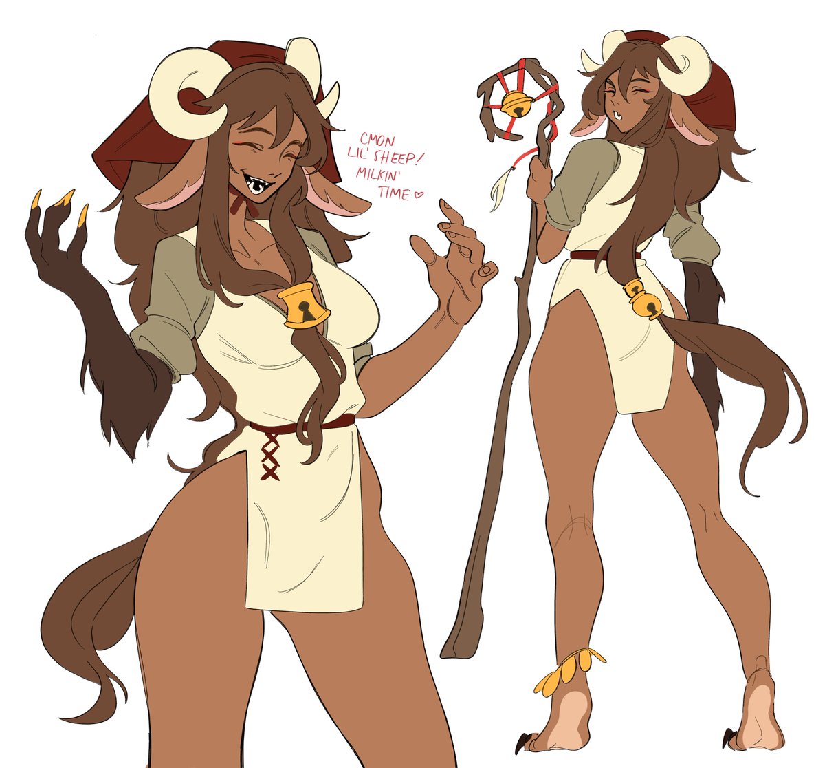 @OnyxRoBo thank you! not great examples in the OG tweet but here are my last 4 designs... could use to try a variety of hairstyles and body types for sure though! 