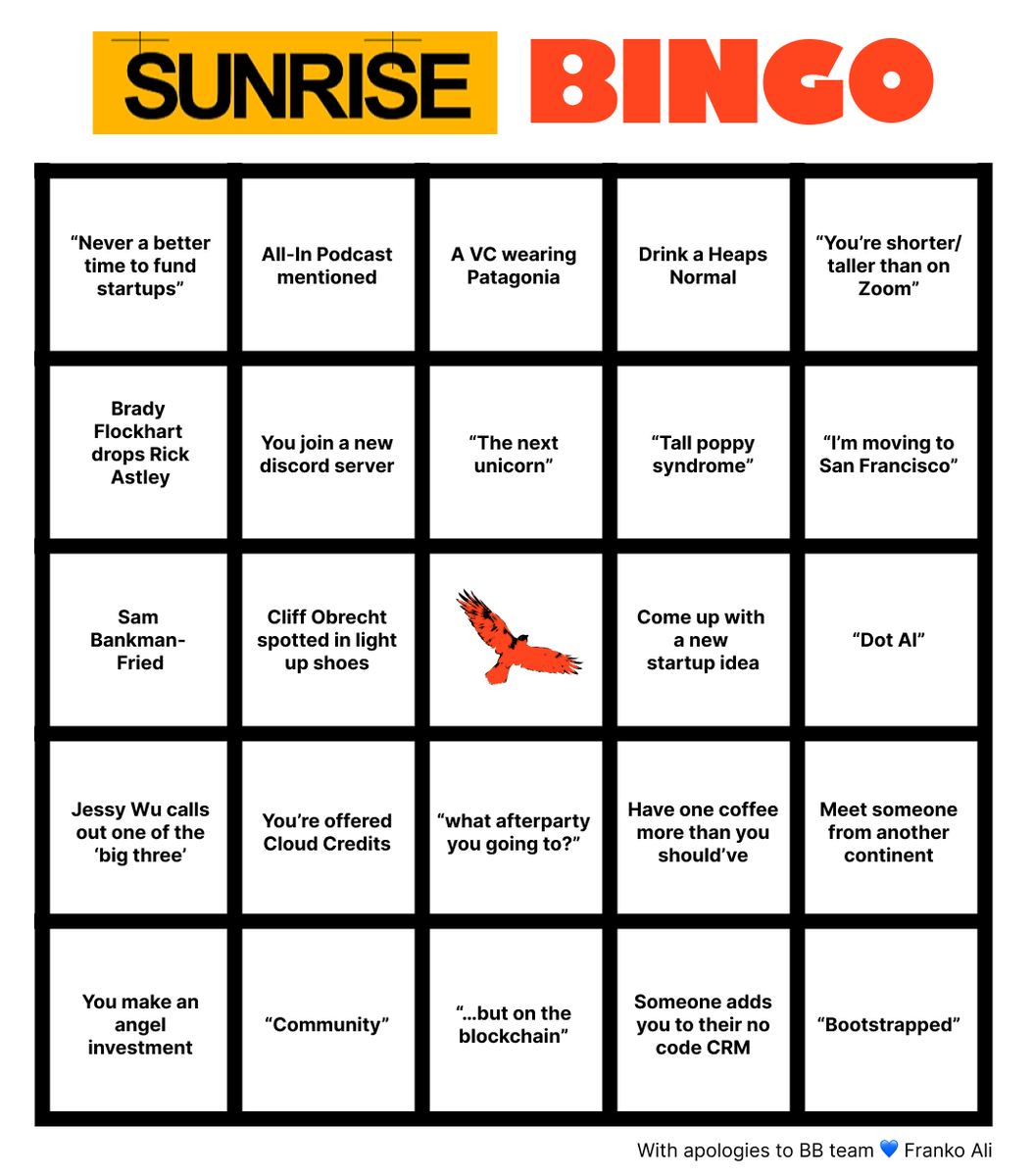 couldn't help myself #sunrise22