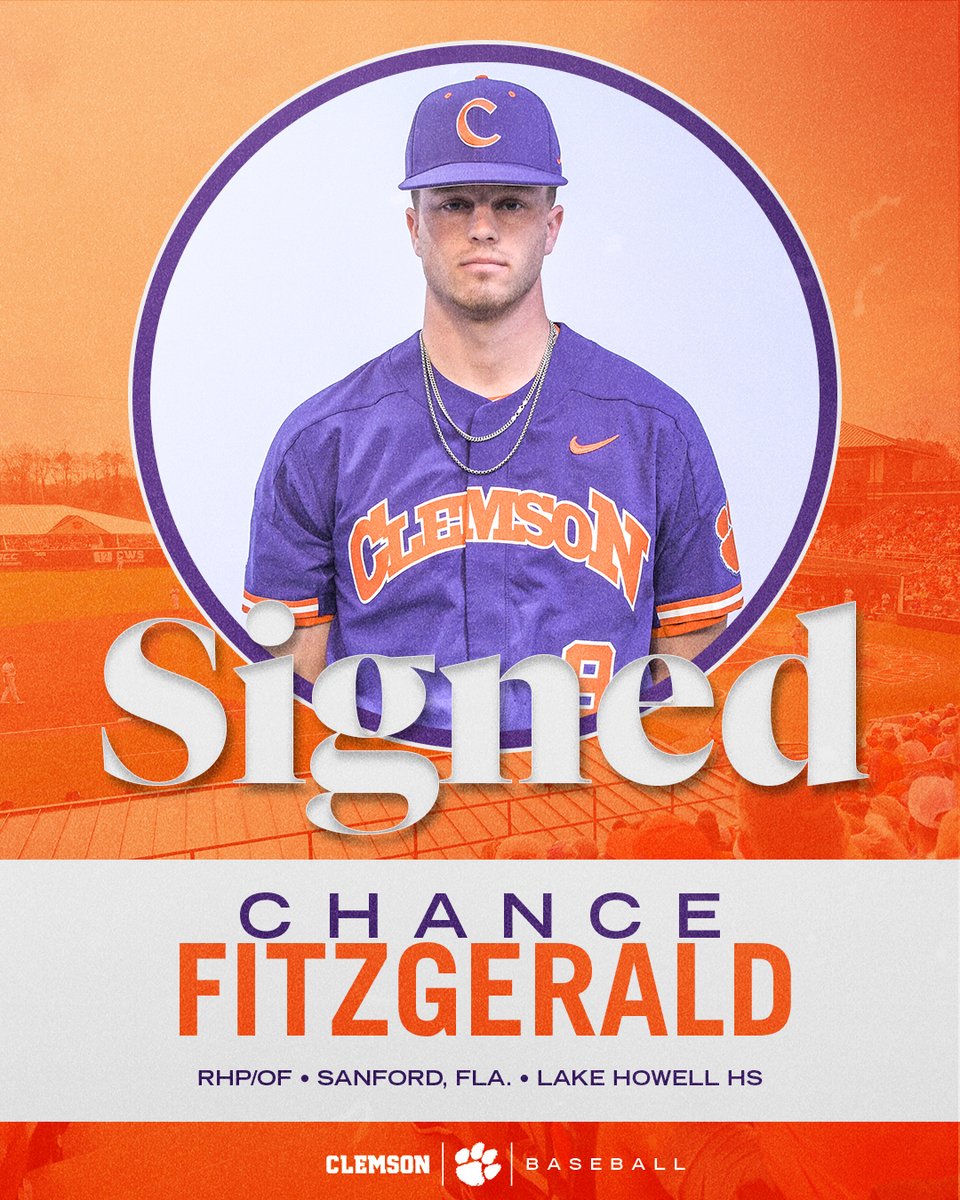 Welcome to the #ClemsonFamily! 💯

Sanford 🔜 🐾

<a href="/ChanceFitzgera4/">Chance Fitzgerald</a>