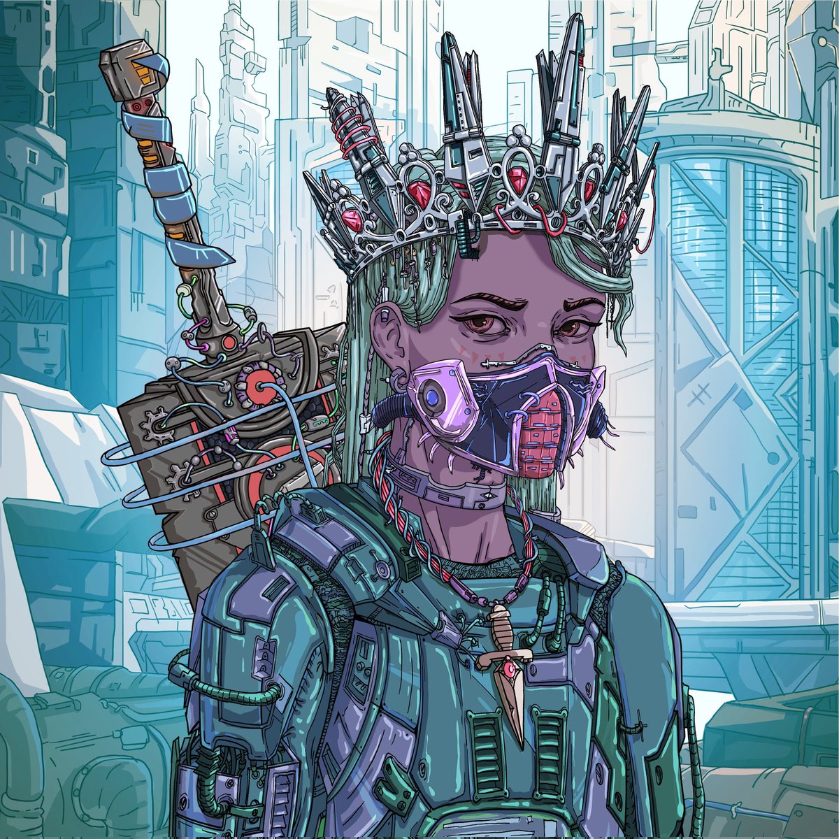 MrNiceVibes1's tweet photo. Most recent art upgrade sneak peek in @BitWarriors_ 
Lets go @jimmybulldozzer  great work https://t.co/ORZ21sMAnx
