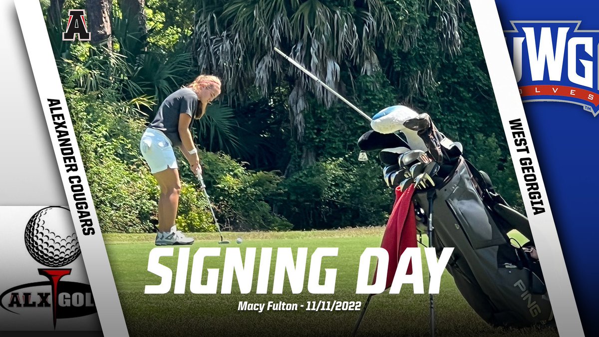 Macy will be signing her NLI on Friday after school in the New Gym Lobby. Congrats Macy!!!! <a href="/ALXAthletics/">ALEXANDER COUGARS</a> <a href="/GAFUL10/">Gregory Allan Fulton</a> <a href="/aus10ful10/">Austin Fulton</a>