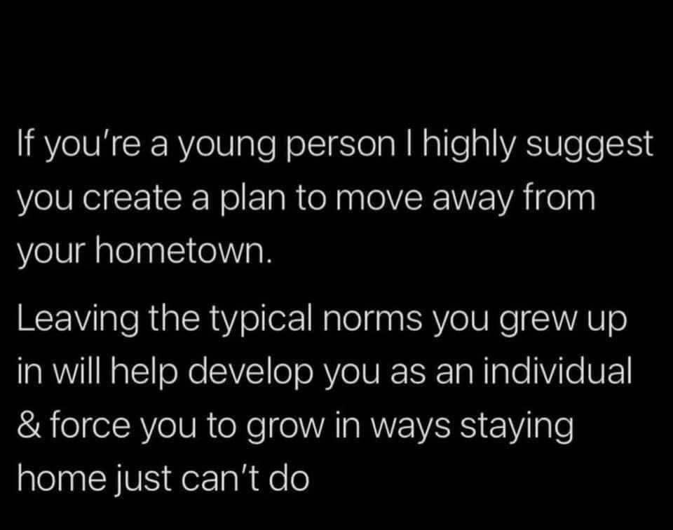 JenniferSchron's tweet photo. I highly recommend leaving your hometown even if it’s not permanent! You grow and glow differently with diverse experiences. 💕 #leavehome #hometown #evolve #authenticate #experience #norms #Diversity https://t.co/MNBBrEDuZI