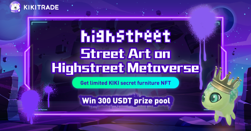 KikiWeb3HQ's tweet photo. Time to showcase your impeccable artwork to the @highstreetworld!💜

💥Work your magic to enter for a total of 300 USDT rewards, an #IHO discounted airdrop, a Pet Drake, a crown collectible &amp; KIKI secret furniture!

P.S. Your artwork may be displayed at the #Highstreet Campus✨