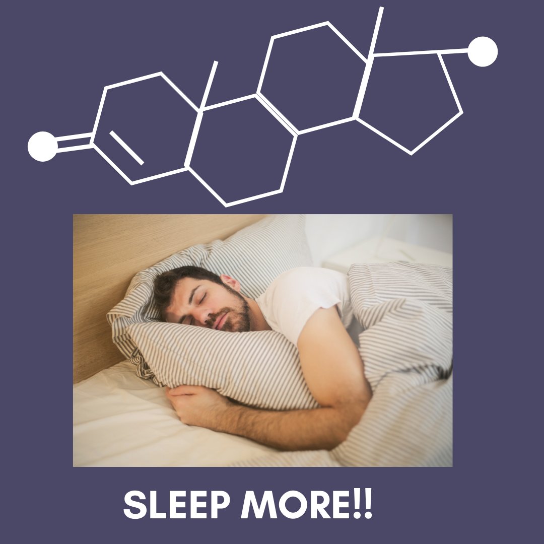 GET MORE SLEEP!

Not just for your T, but for your well-being in general.

Maybe if you cut the extra hour of instant gratification out of your day, you can manage to get 8 hours of sleep🤷

1/3 of adults undersleep every night. 

No wonder T levels are so low!

#testosterone