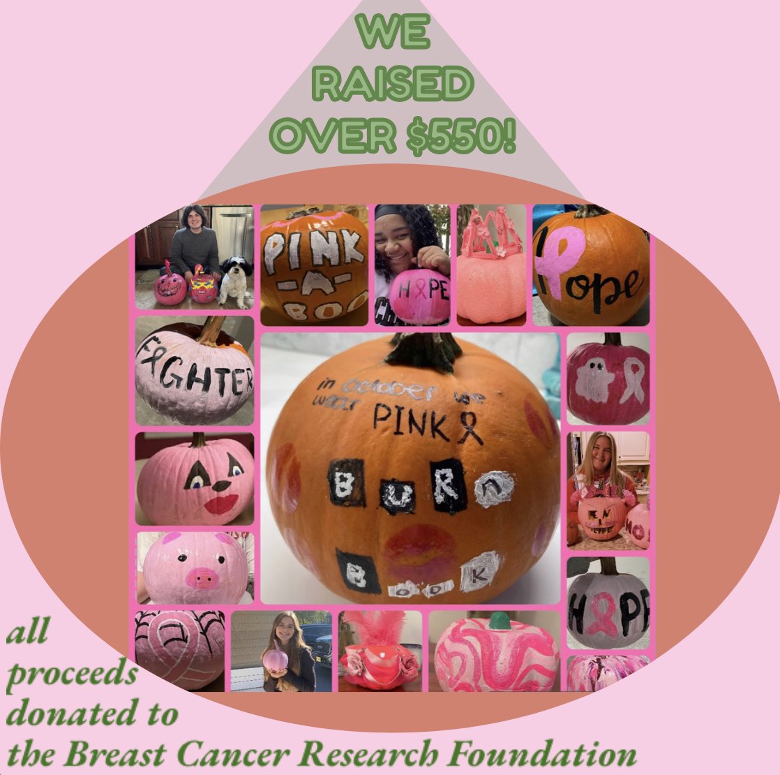 Our Pink Pumpkin Decorating Fundraiser was a success! Thank you to everyone who participated in spreading awareness for this important cause! Congrats to our three winners! We were able to raise over $550 for the Breast Cancer Research Foundation! <a href="/MaryCollins627/">苏州相城区</a> <a href="/BCRFcure/">The Breast Cancer Research Foundation</a>