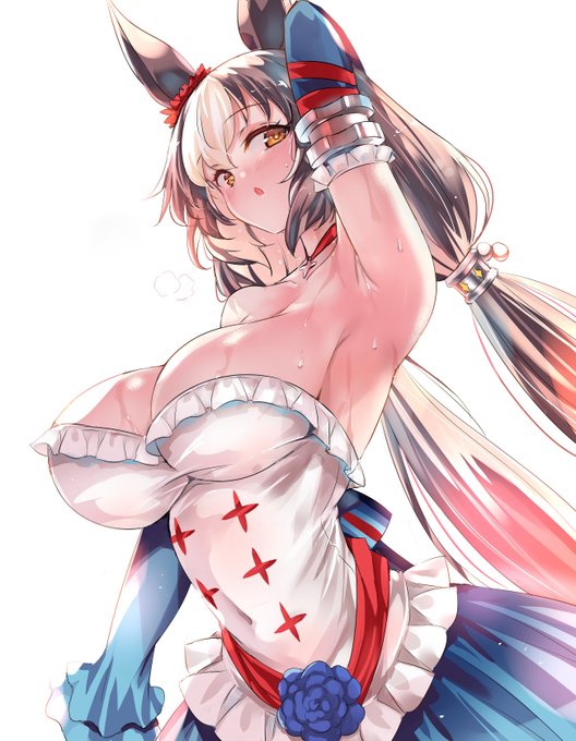 レース後ゼファー
「……トレーナーさん?」
#ウマ娘 #ヤマニンゼファー 