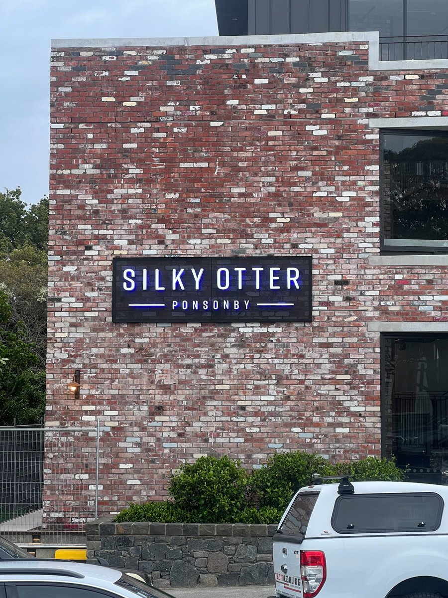 SignwiseNZ's tweet photo. We love manufacturing the signs for the luxury cinema brand, #SilkyOtterCinemas. We've already produced the signs for their previous sites (Ōrākei, Nelson and Christchurch) and are now working on the latest Auckland site, Ponsonby.

#IlluminatedSigns #ExternalSigns #CinemaSigns https://t.co/t002UXR8CH