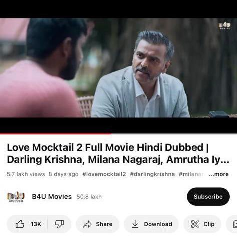 shivookoteshwar's tweet photo. #lovemocktail2 movie has now been dubbed into Hindi, owing to the overwhelming response in south India. Yours truly is featured in the movie poster. I have a small role in the movie too.   @B4UMotionPics #actor #semiconductorprofessional #lifeisastage https://t.co/5C5ACCZaRW