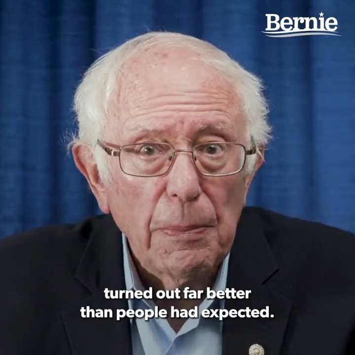 Bernie Sanders on Twitter "Congratulations and thank you to everyone