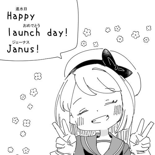 Happy launch day! Janus! https://t.co/kzOuEOSkTg 