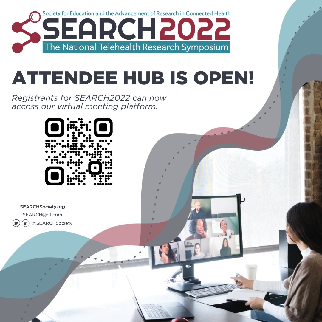 search_society's tweet photo. Registrants for #SEARCH2022 can now access the attendee hub, our 2022 virtual meeting platform! In the attendee hub, you’ll find sessions, attendees, virtual poster hall, gamification and MORE. Check it out: https://t.co/opShPAFVWU https://t.co/PRI61hIej2