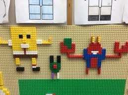 ThomasTMTM13's tweet photo. Loved the Lego wall @westsidelib, great minds think alike, check out the Lego SpongeBob on the wall in Abbeyleix library in @LaoisLibraries. #LAIGalway2022 https://t.co/2STUEuIl9s