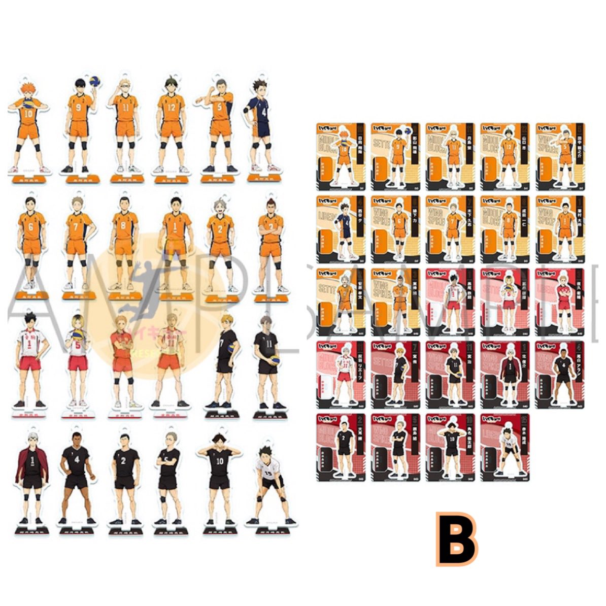 Hikyupresents's tweet photo. ／
🏐#ハイキュー プレゼンツ🎁
🔥 ハイキュー!!🔥 TO THE TOP ミニアクリルスタンドコレクションＡorＢ
＼

抽選でAかBの中からお１つ一名様にプレゼント🎁

⚠️必要事項
🏐フォローとRT（引用リツイートは無効です）

🗓締め切り
🏐11/10〜11/15 23:59まで‼️

通知オン必須‼️ https://t.co/skyyoFvFCG