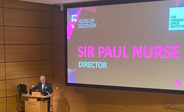 Terrific evening celebrating the <a href="/TheCrick/">The Francis Crick Institute</a>. 6 years ago today the Queen opened the new Institute Incredible vision, science and discovery. #DiscoverywithoutBoundaries