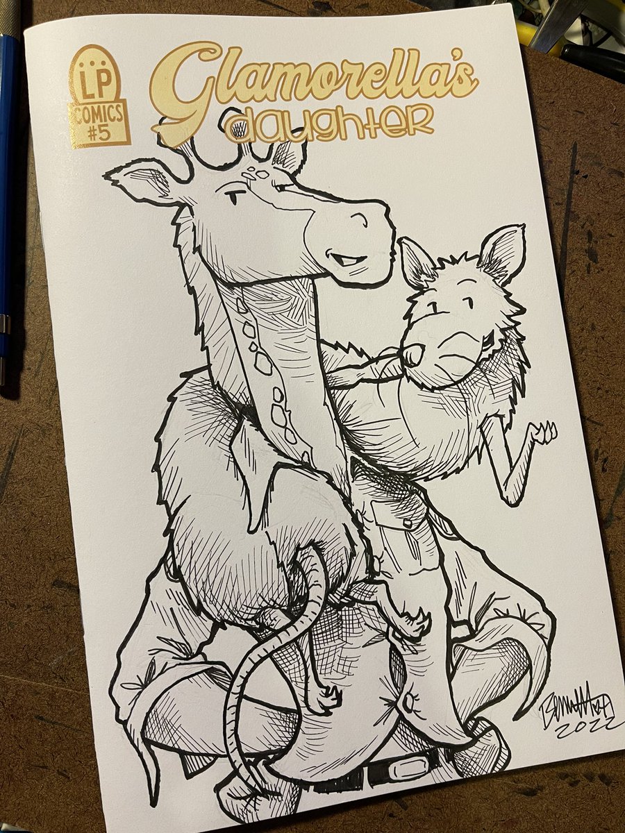 comicbookjer's tweet photo. Was finally able to get the Glamorella’s Daughter blank variant sketches done! Will share more as @Kickstarter backers receive theirs.
#art #comicart #lpcomics #literatipress #glamorellasdaughter #glam #blankvariant #variant #sketch #penandink #kidlitart https://t.co/nOzsBpqU62