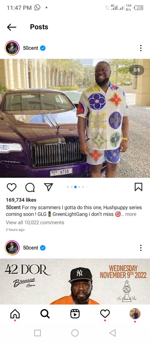 YuztyNery's tweet photo. I'm gonna say some thing soon #50cent #leaked #hushpuppi #9ja #mehn #big #bransoncognac #LeCheminDuRoi #gunitfilmandtv @50cent ❤️ be part https://t.co/o06naTs5mD