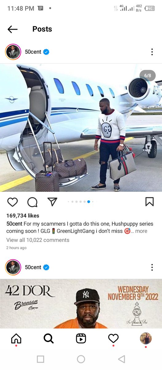 YuztyNery's tweet photo. I'm gonna say some thing soon #50cent #leaked #hushpuppi #9ja #mehn #big #bransoncognac #LeCheminDuRoi #gunitfilmandtv @50cent ❤️ be part https://t.co/o06naTs5mD