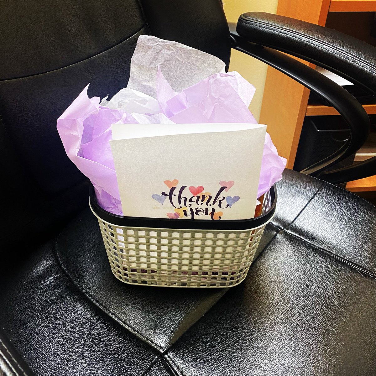 A surprise in my chair for National School Psychologist Week! Thanks to my SPED team!

#SchoolPsychWeek #SchoolPsych #SpecialEducation #Appreciation