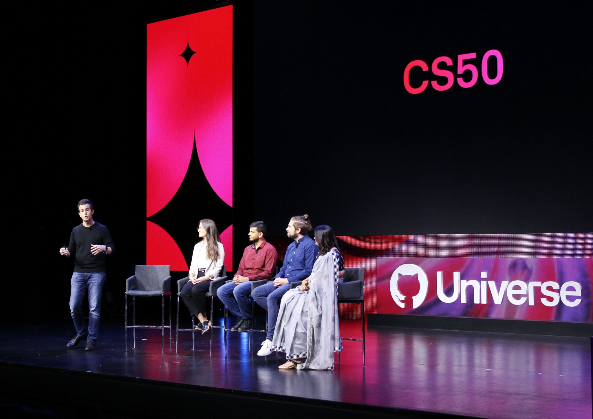 GitHub Universe on Twitter "To date, Harvard’s davidjmalan said he’s