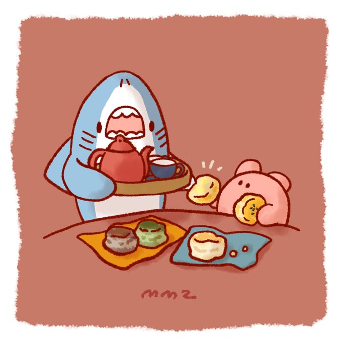 「cup shark」 illustration images(Latest)