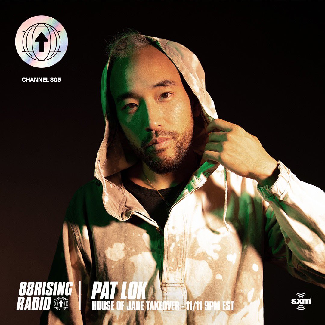 FRIDAY: @patlokmusic will be taking over this week's episode of House Of Jade! He'll be sharing songs off his new EP called 'JOLIE' and also a few of his personal favorites.

It all starts this Friday at 9PM EST / 6PM PST only on channel 305 on <a href="/SIRIUSXM/">SiriusXM</a>!